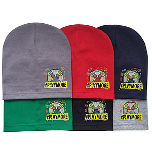 Шапка Play More упаковка 5шт мікс