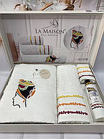 Подарочный набор полотенец LA MAISON с парфюмом
