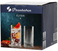 Набор стаканов для сока Elisia 445мл 4шт Pasabahce 520015 Оригинал