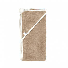 Дитячий рушник Twins Smurf 100x100, latte