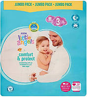 Подгузники Asda Little Angels Comfort & Protect 3 (6-10 кг) 98 шт