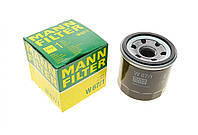 Фильтр масляный MANN-FILTER Mazda 3 1.3/1.6 03-14/1.5-1.6 Skyactive 13-19/Renault 1.5-1.6E-Tech 20-