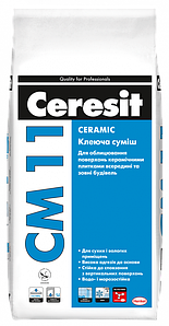 Клей для керамічної плитки Ceresit СM 11 - 5кг