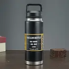 Чашка термос вакуумна A-Plus Vacuum Bottle 600 мл 987A з подвійними стінками з нержавіючої сталі, фото 4