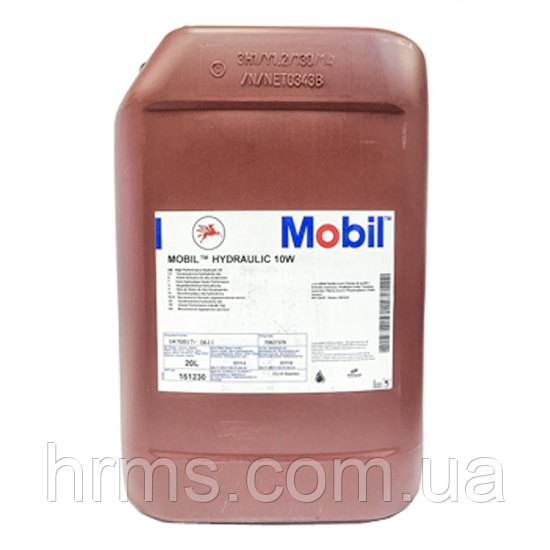 Олива гідравлічна Mobil Hydraulic 10W каністра 20 л CD/SF