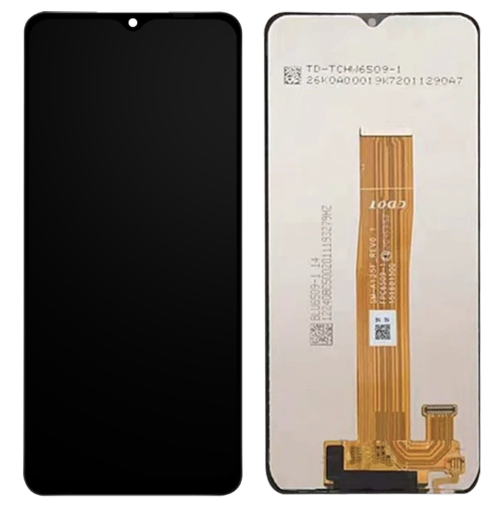 Дисплей (екран) для Samsung A125F Galaxy A12/A127F/A022F/A326B/M127F + тачскрин, чорний, універсальна версія