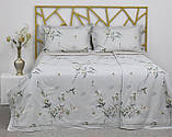 Комплект постільної білизни 150*200 сірий Blumarine 22866, фото 3