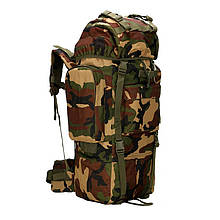 Рюкзак тактичний AOKALI Outdoor A21 Camouflage Green армійська сумка 65L