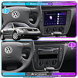 Al Штатна магнітола в машину для Volkswagen Passat B5 Рестайлінг 2000-2005 екран 9" 2/32Gb Wi-Fi GPS Base, фото 3