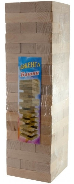 Дженга-гігант Duke, 48х12,5х12,5 60 брусків 3,9 кг (DN30618)