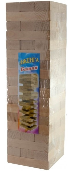 Настільна гра Дженга гігант Duke, з дерева 43х13х13 см. (DN30617)
