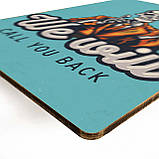 Дерев'яний постер Ми вам передзвонимо А5, фото 3