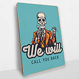 Дерев'яний постер Ми вам передзвонимо А5, фото 2