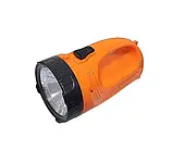 Ліхтар ручний акумуляторний Jiare JK-628 1W+12SMD Orange (3_03859), фото 3