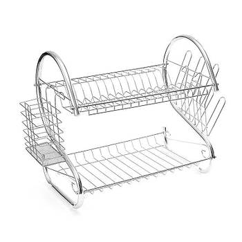Сушарка для посуду на 2 яруси NEW ARRIVAL RD-05