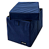 Ящик-органайзер для зберігання речей з кришкою M - 30*19*19 см (синій), фото 6