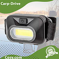 Налобный фонарик для рыбалки Carp Zoom Entrant Headlamp 90 люменов для повседневного использования.