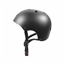 Захисний шолом Helmet T-005 Black S для катання на роликових ковзанах скейтборді