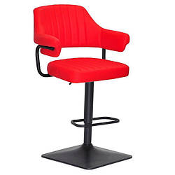 Стільчик для візажу Jef Black quadro