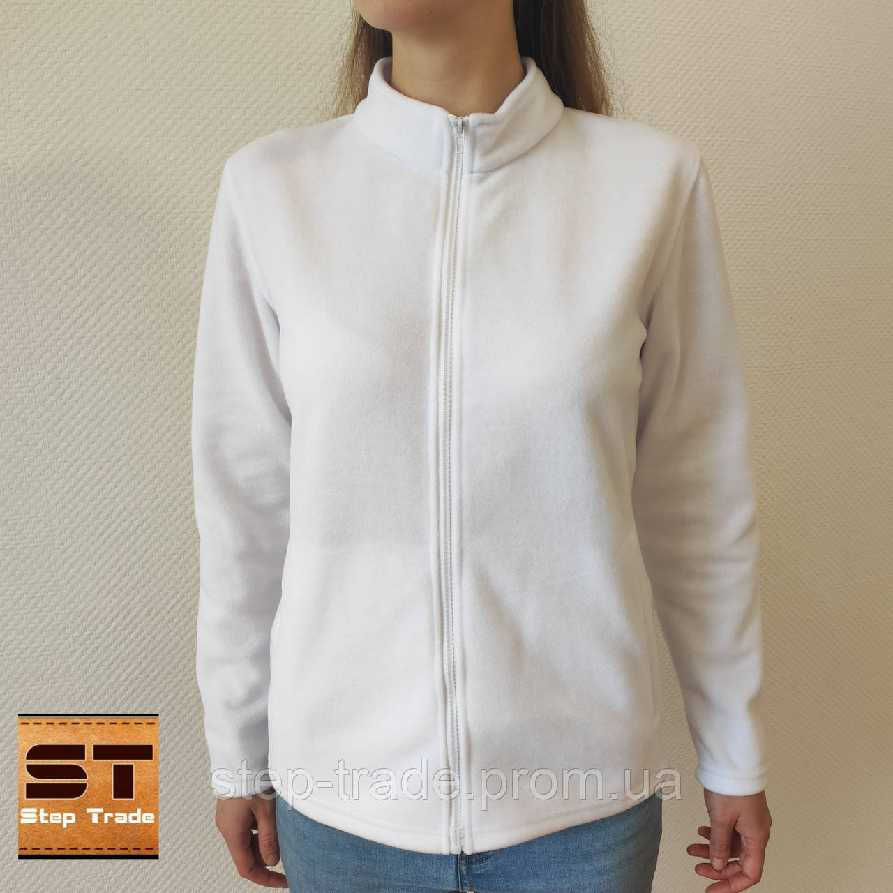 Купить Флисовая кофта Женская, белая, цена 800 ₴ — Prom.ua (ID#1964936368)