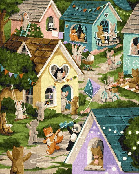 Картина за номерами Чарівне місто tanya_bonya Идейка 40х50 (KHO6515), фото 1