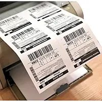 Самоклеящаяся бумага , формата А4, с 6 наклейками 99*105 для лазерного принтера, 100 шт Код 00-0073