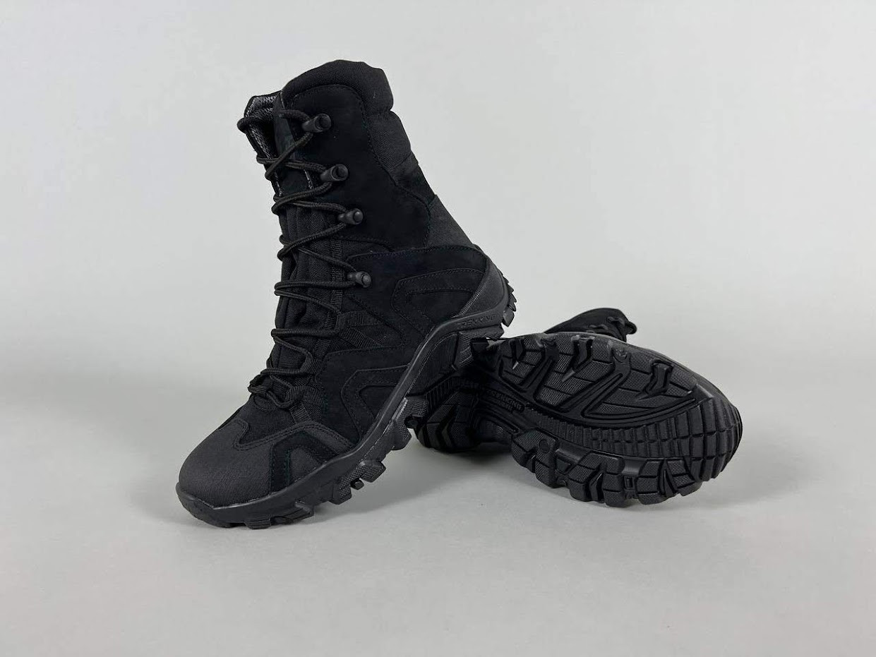 Берці тактичні зимові Tracking Force Gore Tex Black, розмір 40 41 42 43 44 45 46