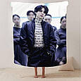 Плед  Jimin 3 BTS якісне покривало з 3D-малюнком розмір 80х100, фото 3