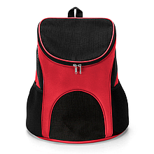 Рюкзак-переноска Lesko SY210815 Red L сумка для котів і собак