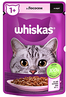 Вологий корм для кошеняти Віскас Whiskas яловичина в соусі 85 г