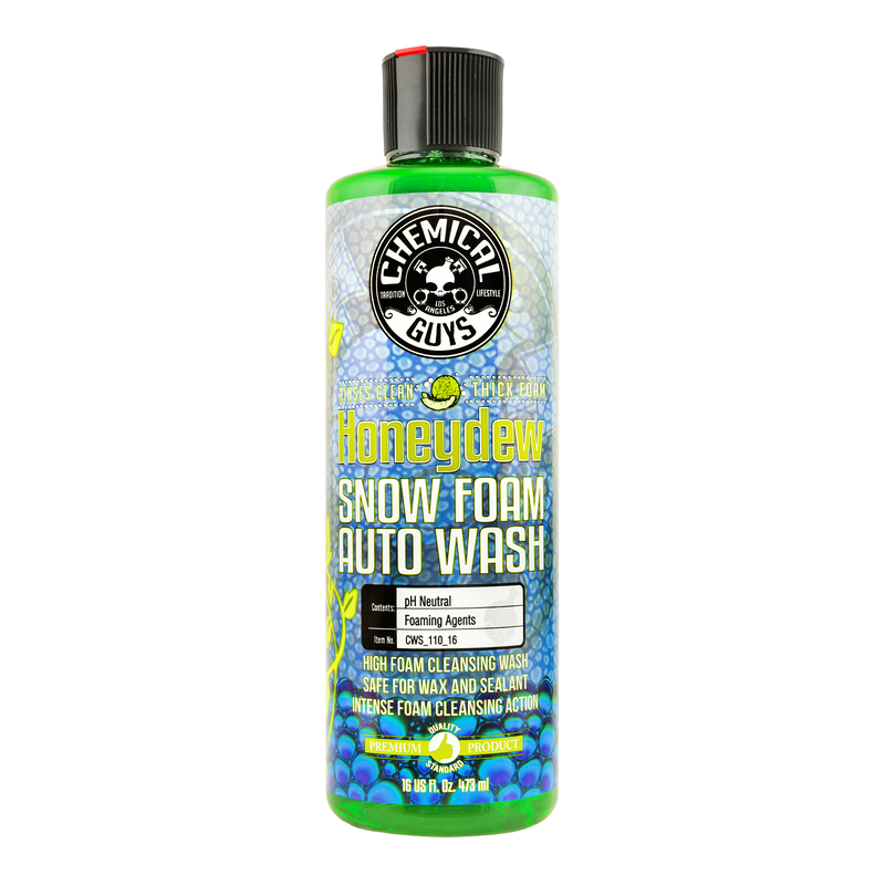 Автошампунь концентрований з медовим ароматом Honeydew Snow Foam Extreme Suds Cleansing Wash Shampoo - 473мл, фото 1