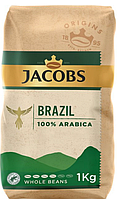 Кава в зернах JACOBS Origins Brazil Bright Rounded Arabica 1 кг