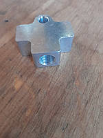 Трійник гальм ВАЗ 2101-2121 алюміній (крок 1.25)