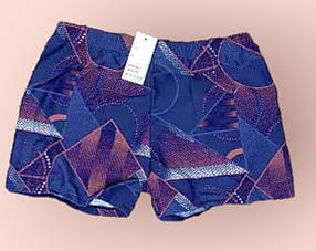 Шорты-плавки баталы Fuba 011 красный с синим (В НАЛИЧИИ ТОЛЬКО 56 58 60 62 64 УКР р-ры)