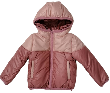 Курточка дитяча  ZIRONKA на зріст 98 см пудра з коричневим (1386)
