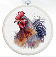 BU5034 Санта з подарунками ©Richard Macneil. Luca-S. Набір для вишивки хрестиком