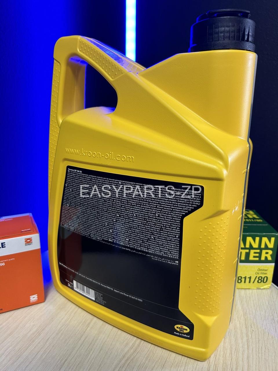 Купить Масло моторное KROON OIL DURANZA LSP 5W-30 (5L), цена 1406 ...
