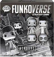 Настольная игра с фигурками Funko Pop Универсальные монстры с полупрозрачной версией Человека-невидимки Funko