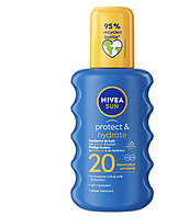 Сонцезахисний спрей NIVEA SUN SPF 20 Protect & Hydrate 200 мл