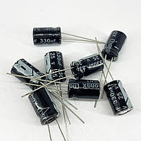 Электролитические конденсаторы 330 мкф x 25 В - 8x12 мм 105 °C ChongX