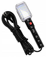 Світильник ліхтар для СТО з гачком WD-364 підвісна автомобільна лампа-переноска 10 м 25 LED 15 Вт від мережі