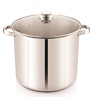 Каструля 14,5 л з подвійним дном із нержавіючої сталі