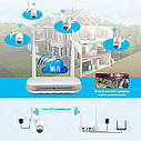 Wi-Fi комплект відеоспостереження Kerui N1008L-WF-KIT 2 камери 4MP. iCSee/XMeye, фото 6