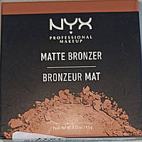 Пудра Nyx professional makeup matte bronzer