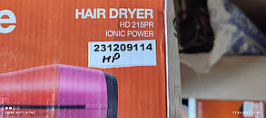 Фен Gorenje HD215PR № 231209114, фото 3