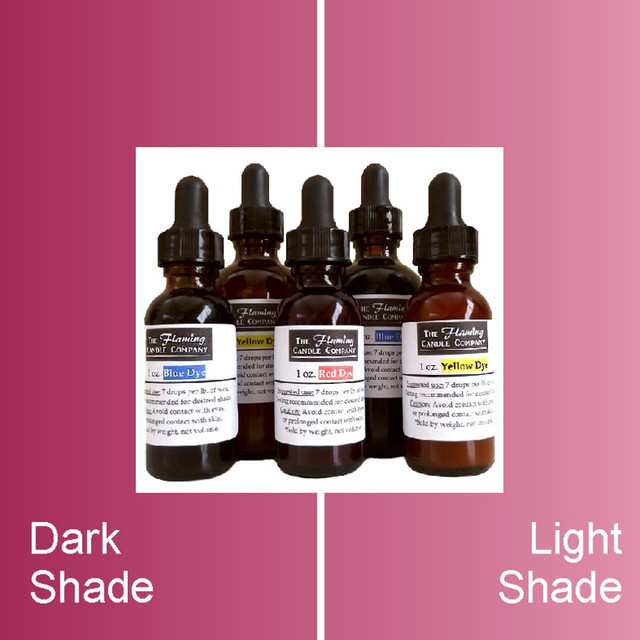 Барвник рідкий для воску The Flaming candle Magenta / Пурпуровий