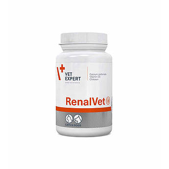 VetExpert RenalVet Вет Експерт Ренал Вет препарат для собак з нирковою недостатністю 60 шт
