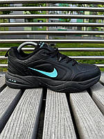 Кроссовки мужские Nike Air Monarch/стильные кроссовки Nike Monarch черные/кеды Nike Air Monarch беговые