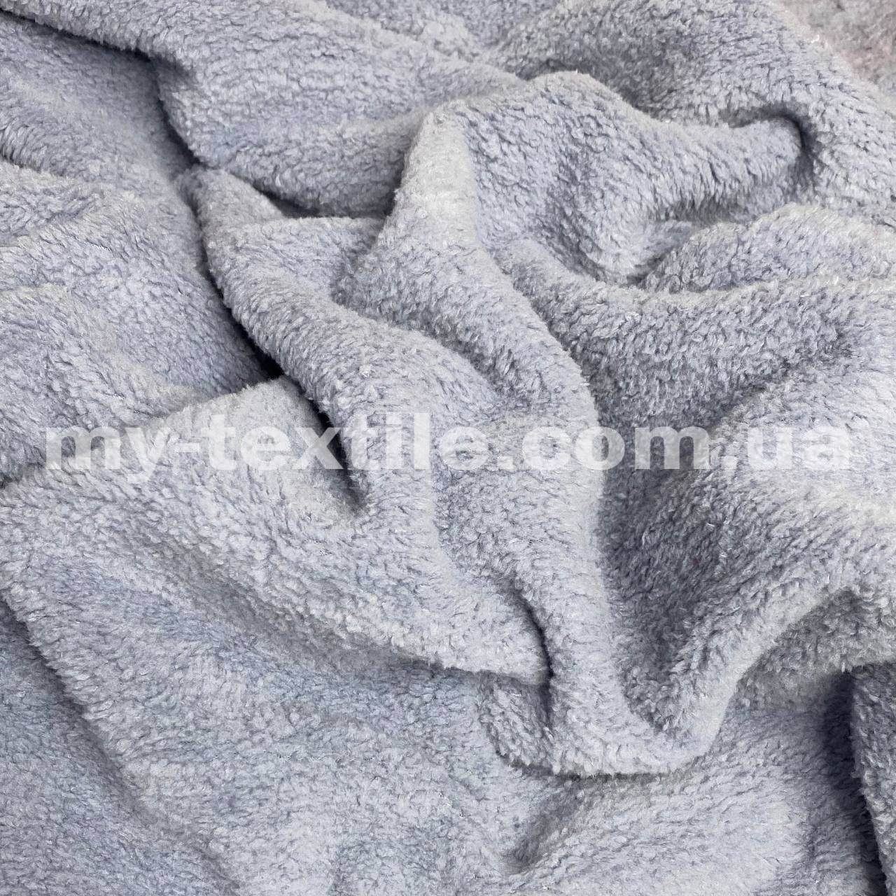 Махрова тканина Туреччина 250 г.м2 ширина 190 см Світло-сірий, фото 1