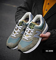 Мужские кроссовки New Balance 574 Stone Island/стильные кроссы New Balance 574 на осень/New Balance для мужчин